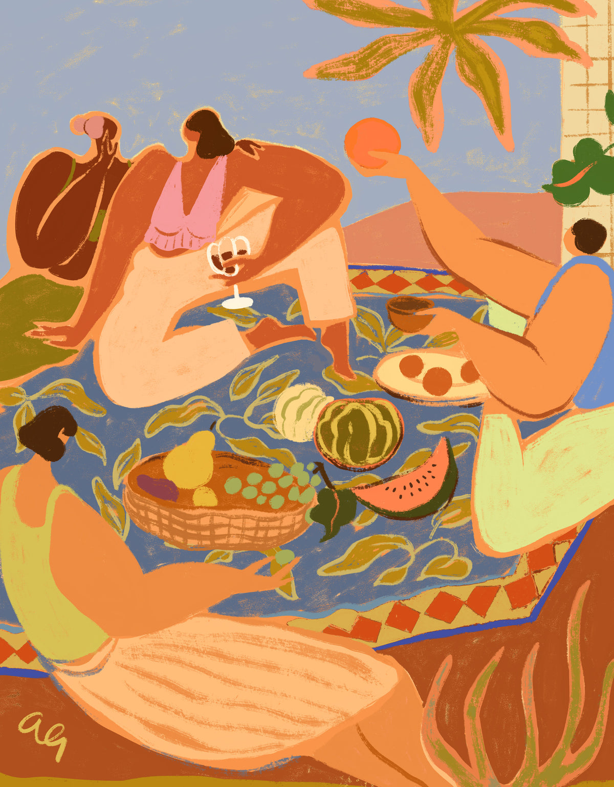 acrylic-print-summer-picnic