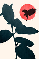 aluminium-print-japanese-bird