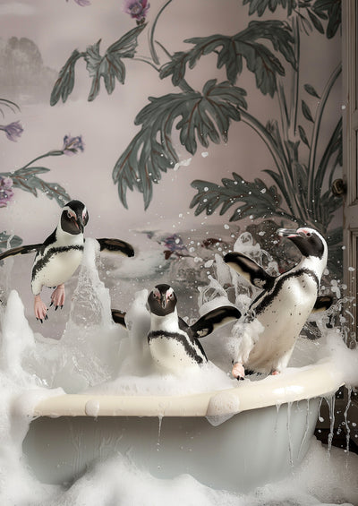 poster-print-splish-splash-penguin-bash
