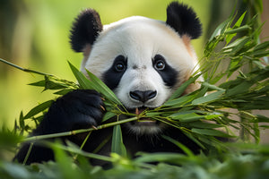 poster-print-a-panda-chewing-on-bamboo