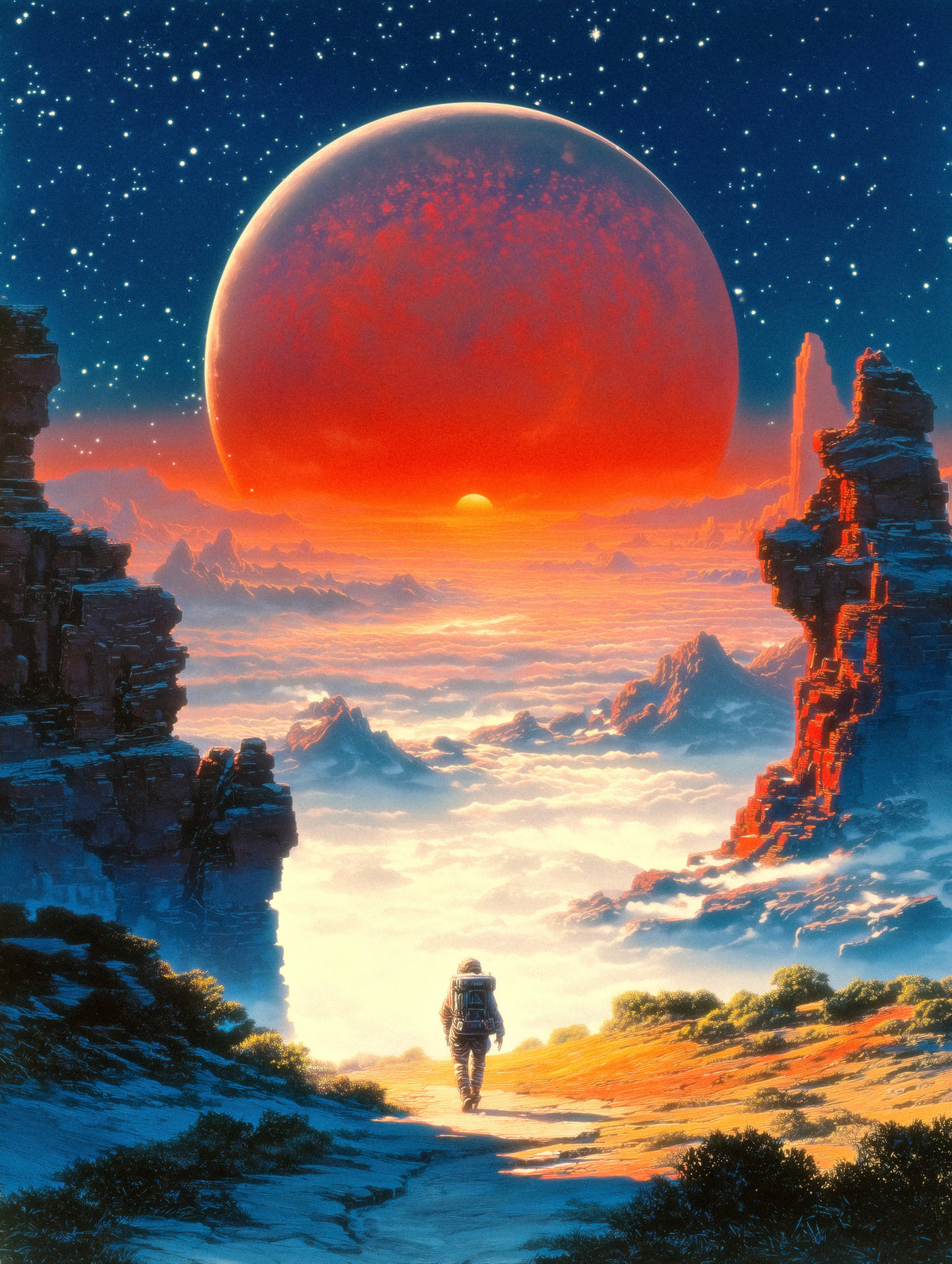acrylic-print-astronaut039s-red-dawn