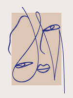 acrylic-print-abstract-blue-line-art