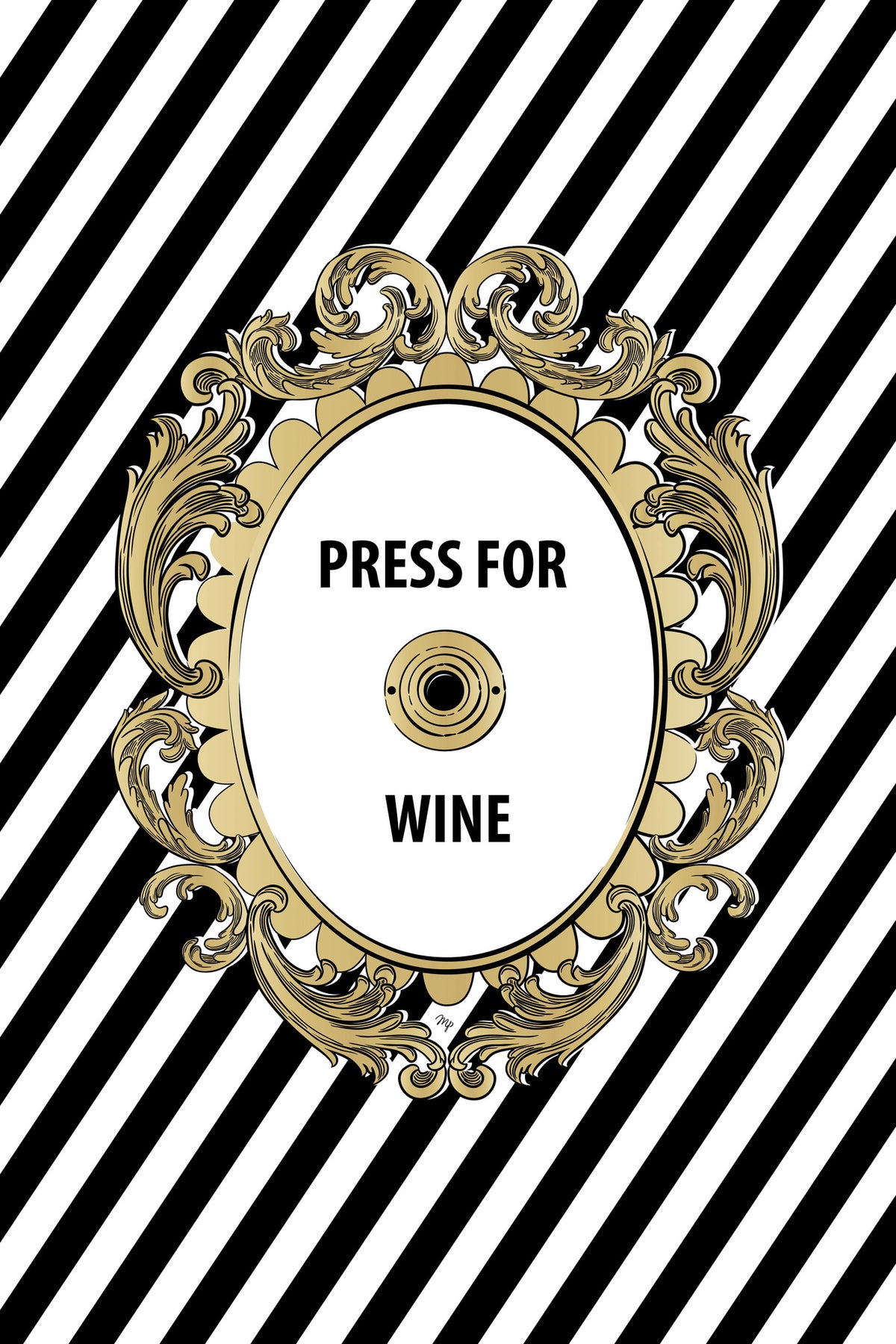 poster-print-vintage-gold-frame