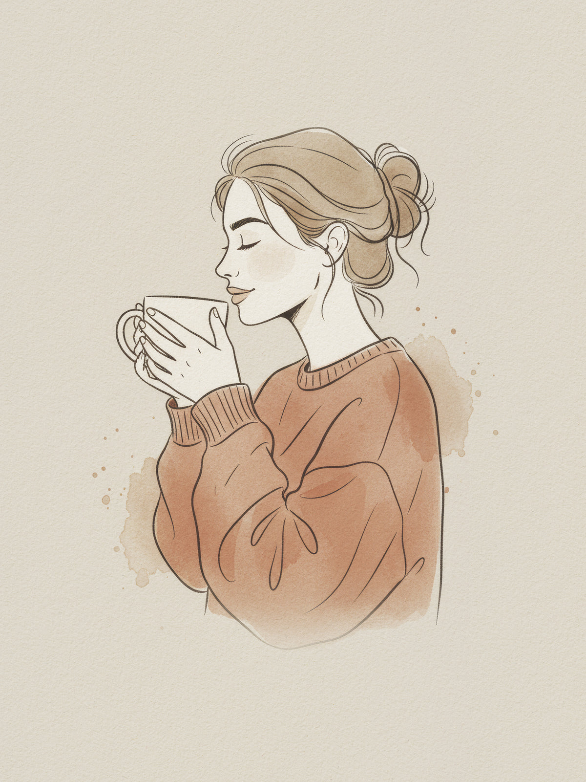 acrylic-print-the-first-sip-of-my-morning-coffee
