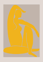 aluminium-print-yellow-figure