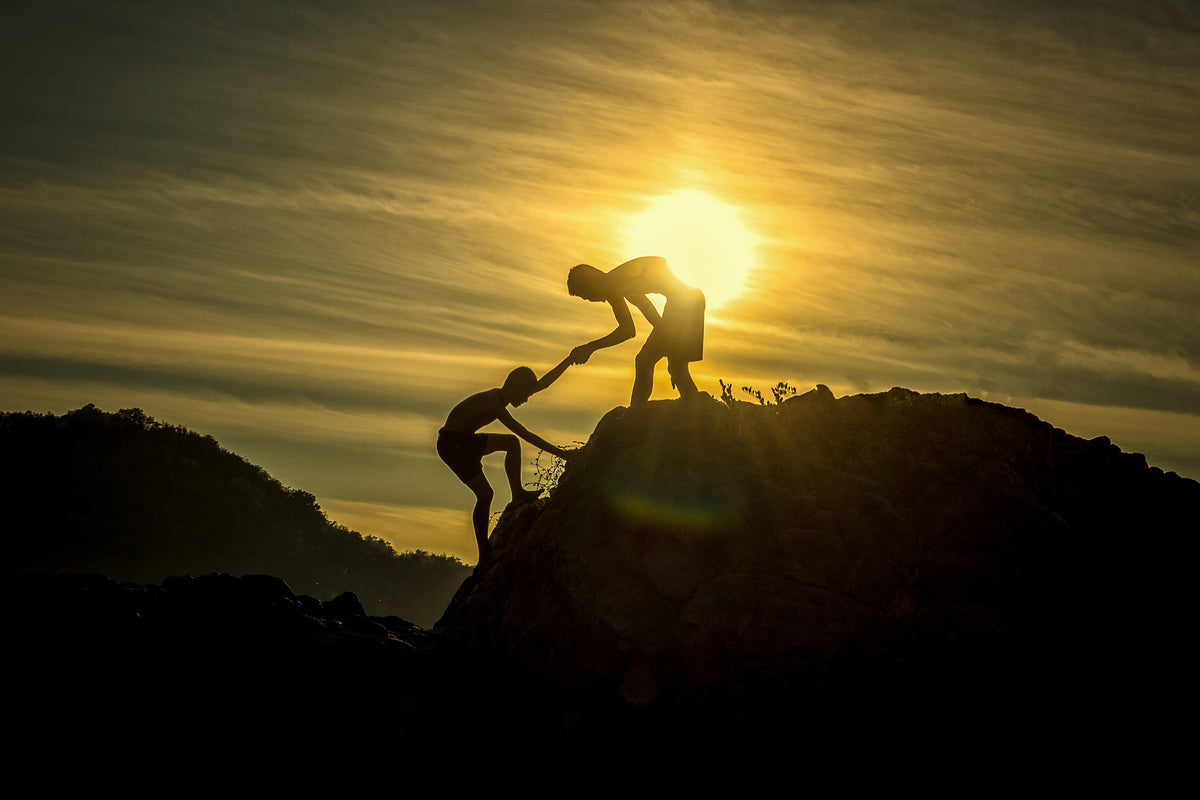 framedcanvas-print-climbing-in-the-mountains