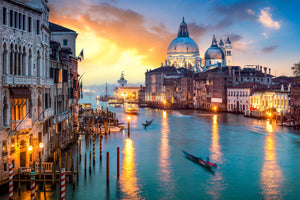 poster-print-venedig-bei-sonnenuntergang