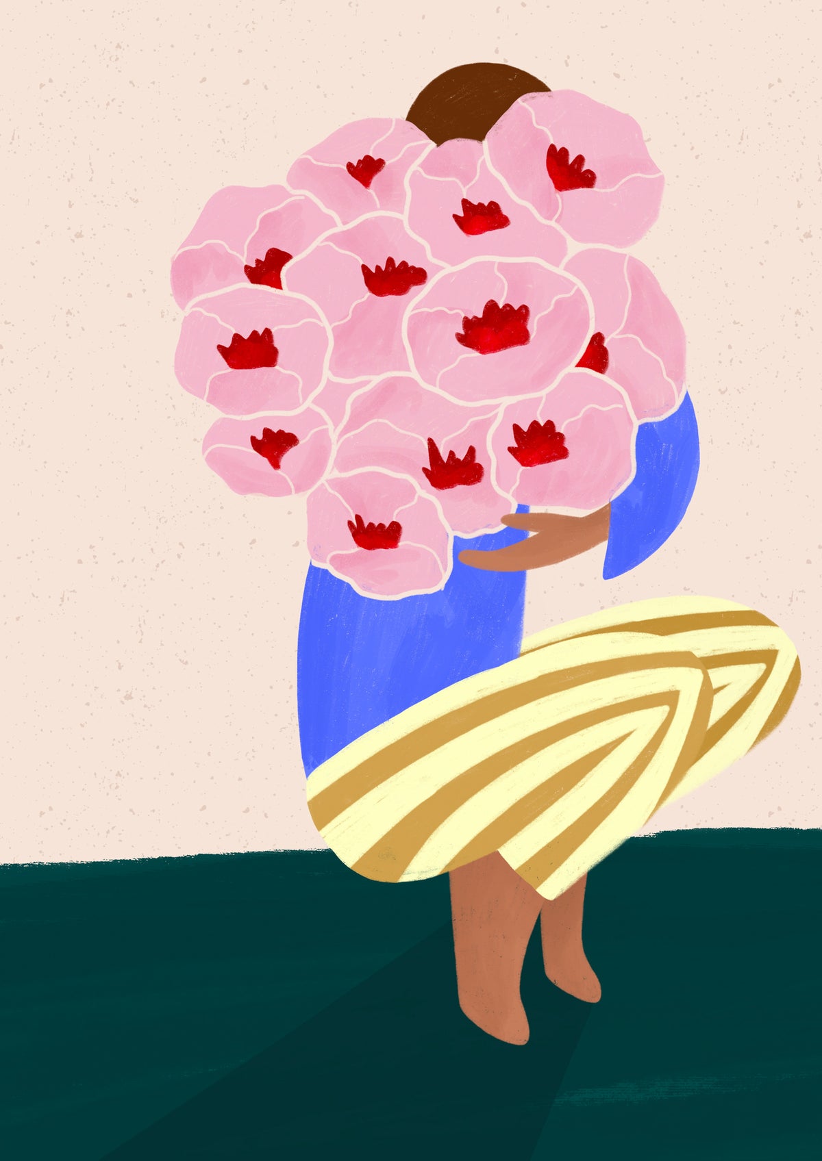 framedcanvas-print-bouquet-of-flowers