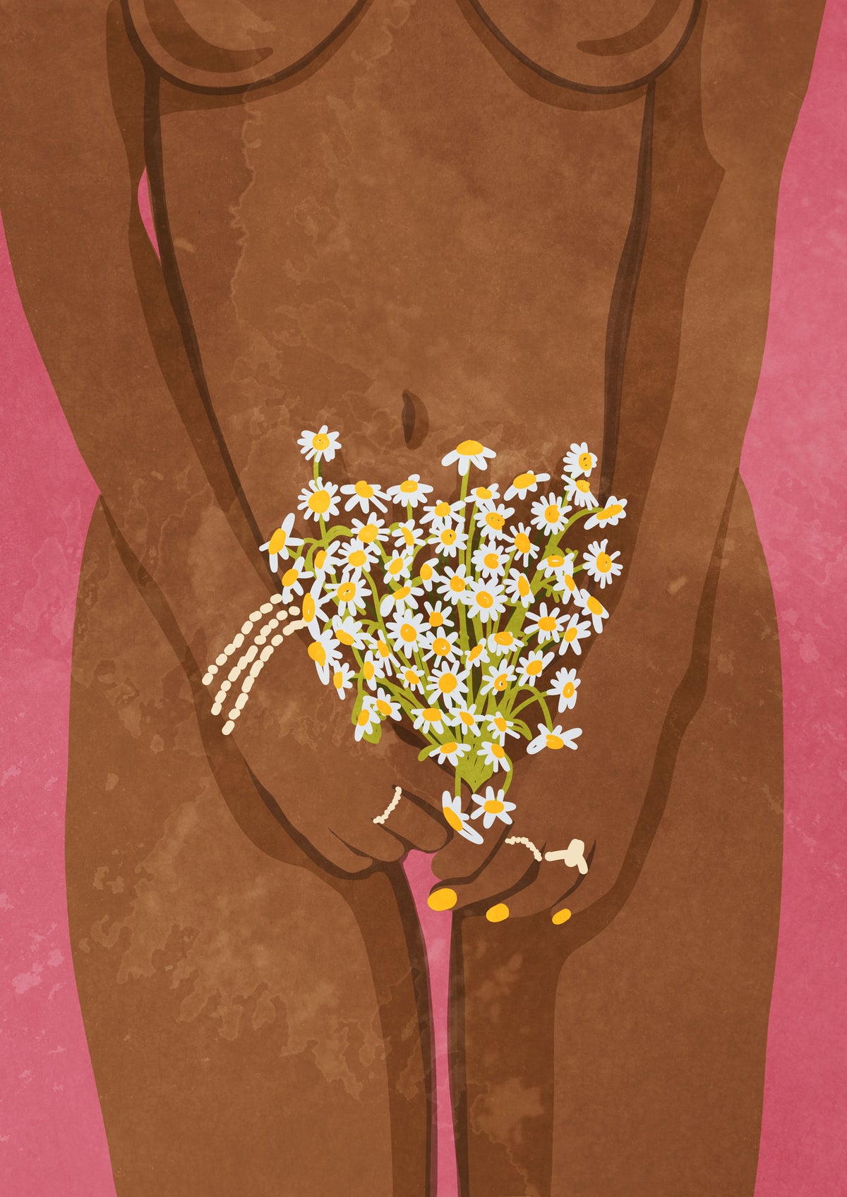 framedposter-print-wearing-floweers