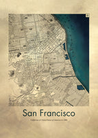 aluminium-print-san-francisco-retro-map