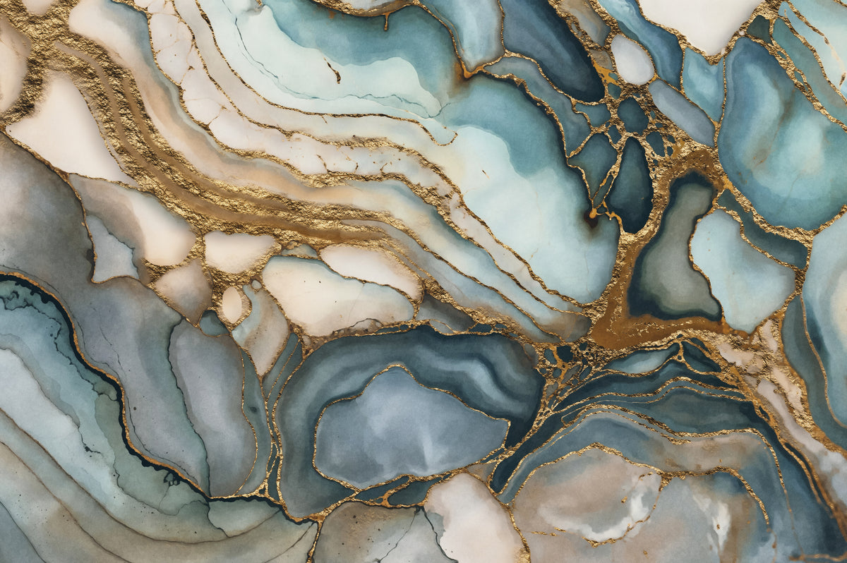 framedcanvas-print-turquoise-marble-de-luxe