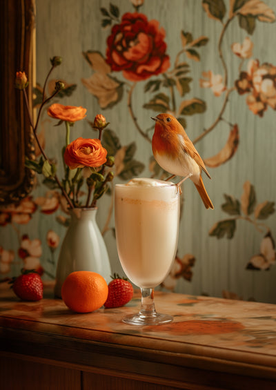 poster-print-strawberry-smoothie-serenade