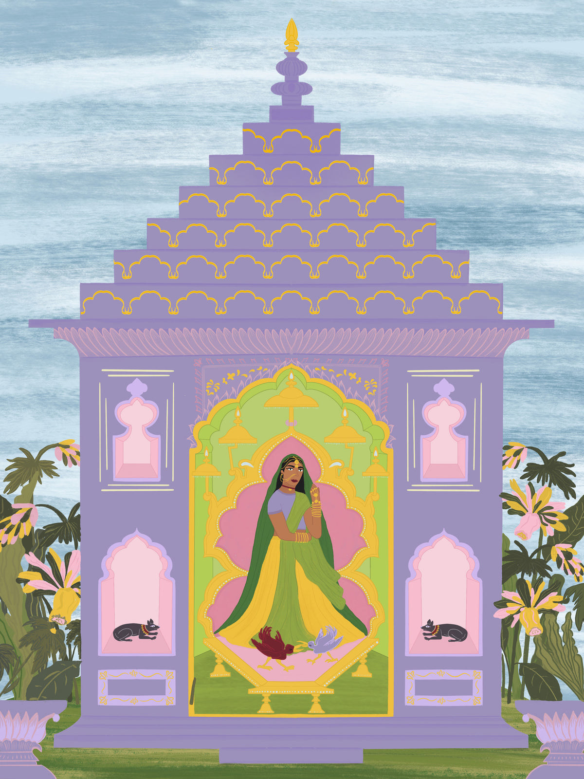 canvas-print-indian-garden