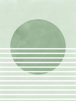 acrylic-print-green-horizon-lines