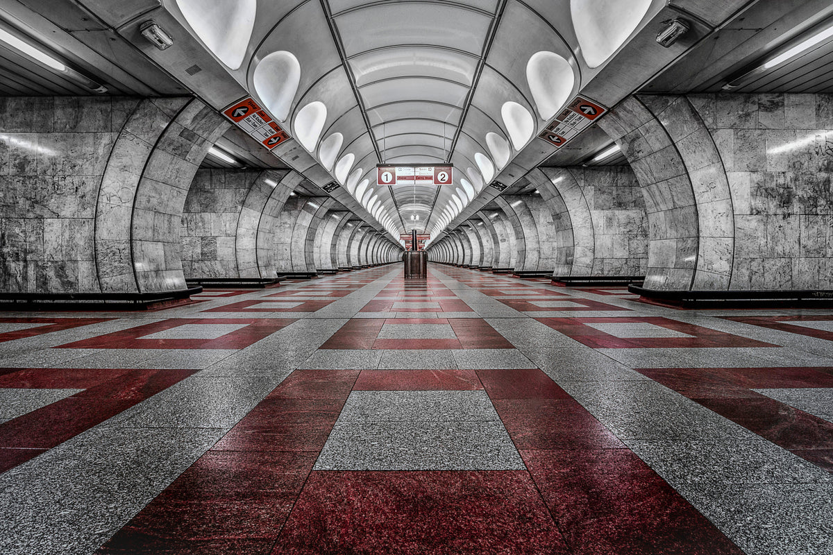 aluminium-print-prague-metro