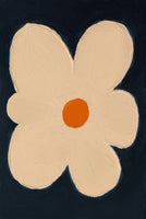 framedposter-print-white-daisy-on-navy