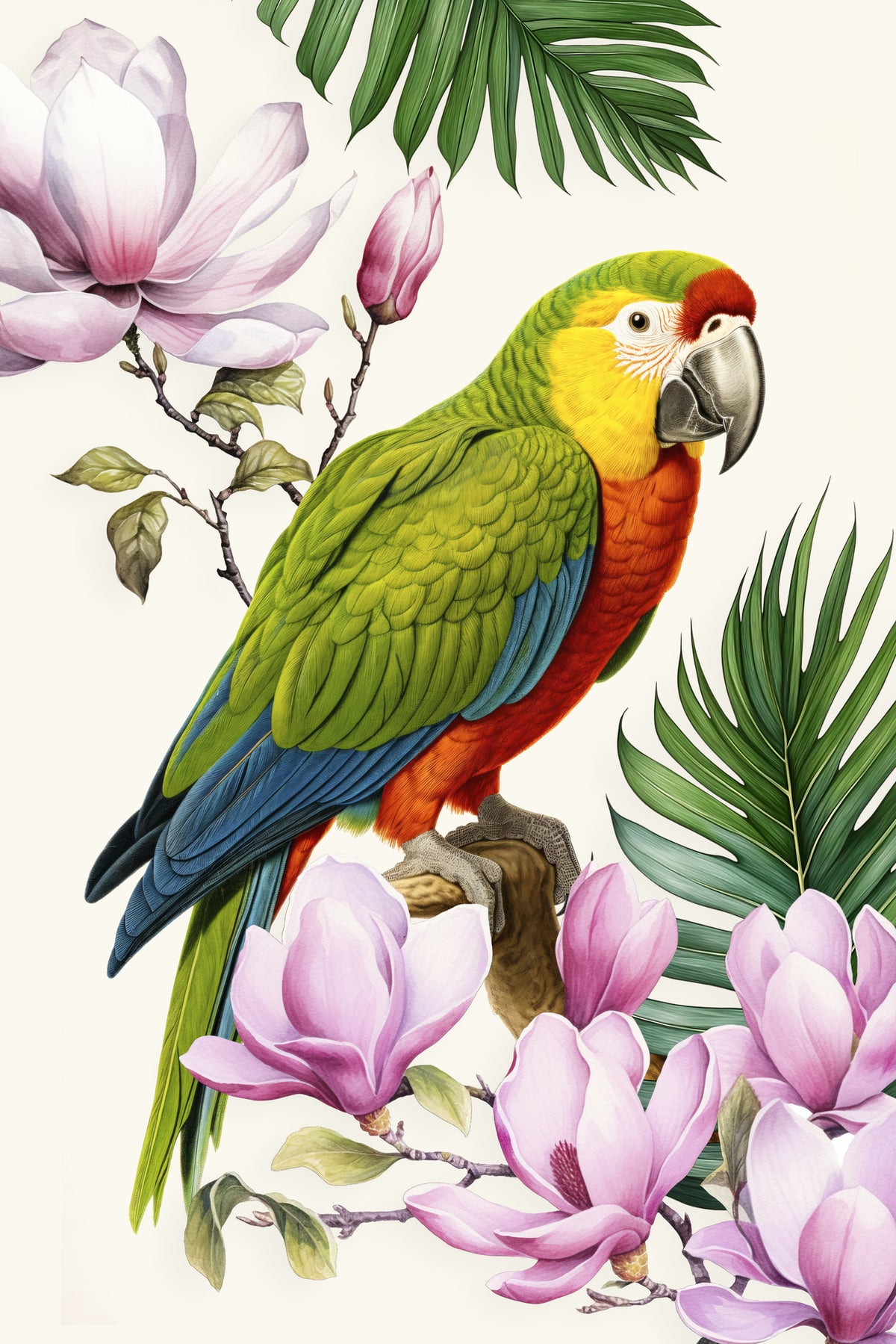 acrylic-print-parrots-paradise-iii