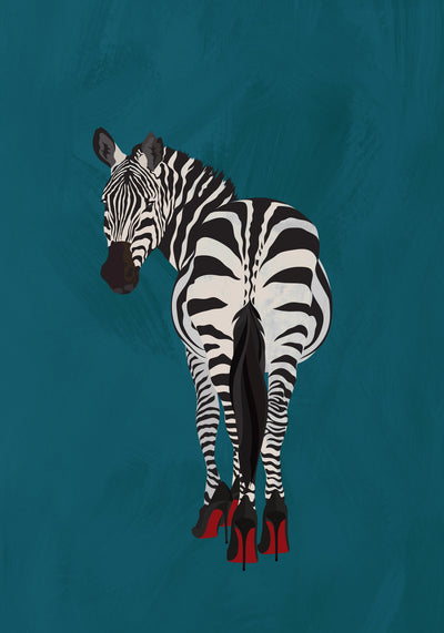 poster-print-zebra-heels