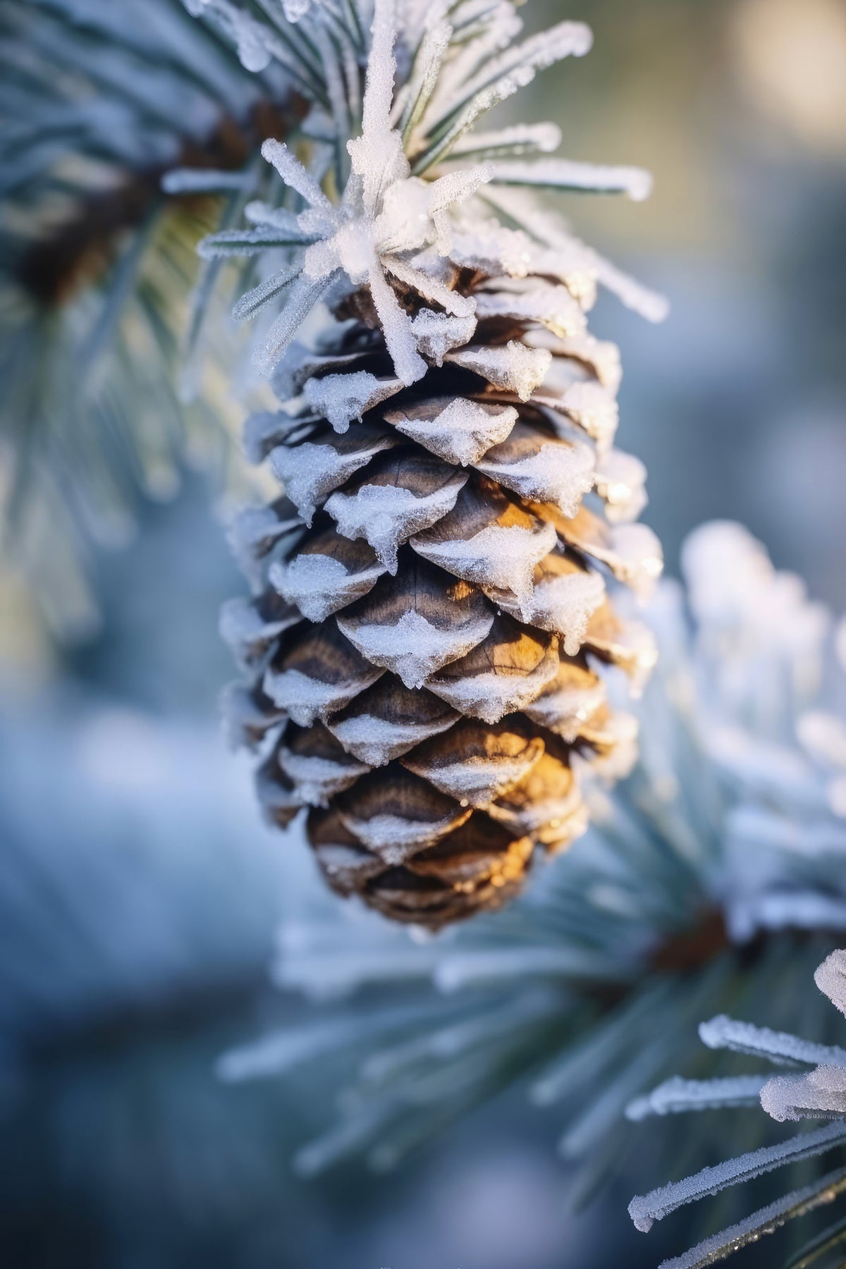 framedcanvas-print-frosty-pinecone-burst