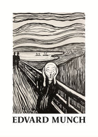 framedposter-print-skriet-the-scream-monochrome-version