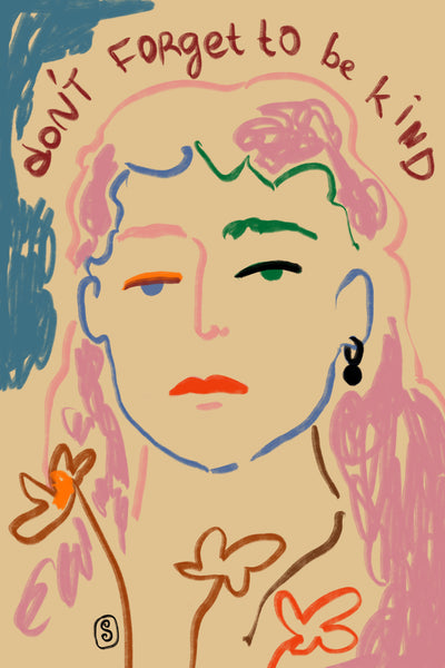 poster-print-dont-forget-to-be-kind