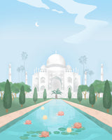 canvas-print-taj-mahal-india