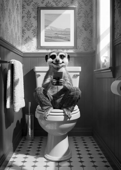 poster-print-bathroom-meerkat