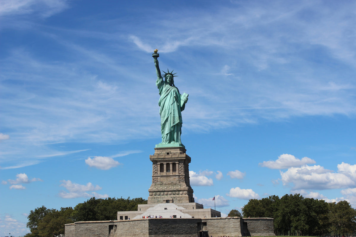 aluminium-print-view-of-the-statue-of-liberty