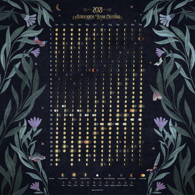 poster-print-moonlit-phases-chart