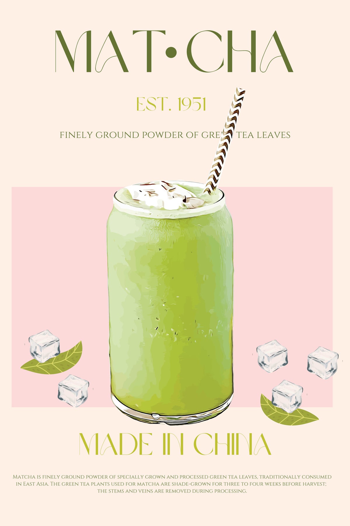 acrylic-print-chilled-matcha-drink
