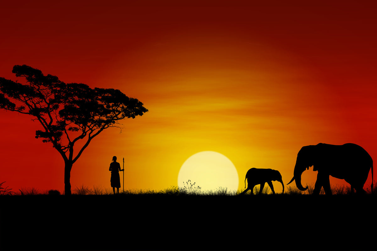 framedcanvas-print-african-steppe-elephant