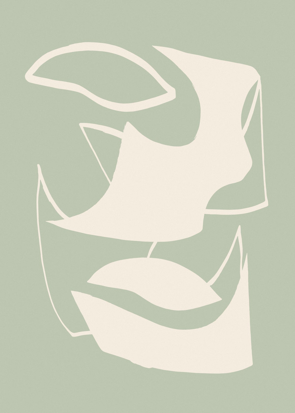 framedcanvas-print-shape-green