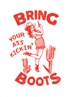 acrylic-print-ass-kicking-boots-funny-western-cowgirl