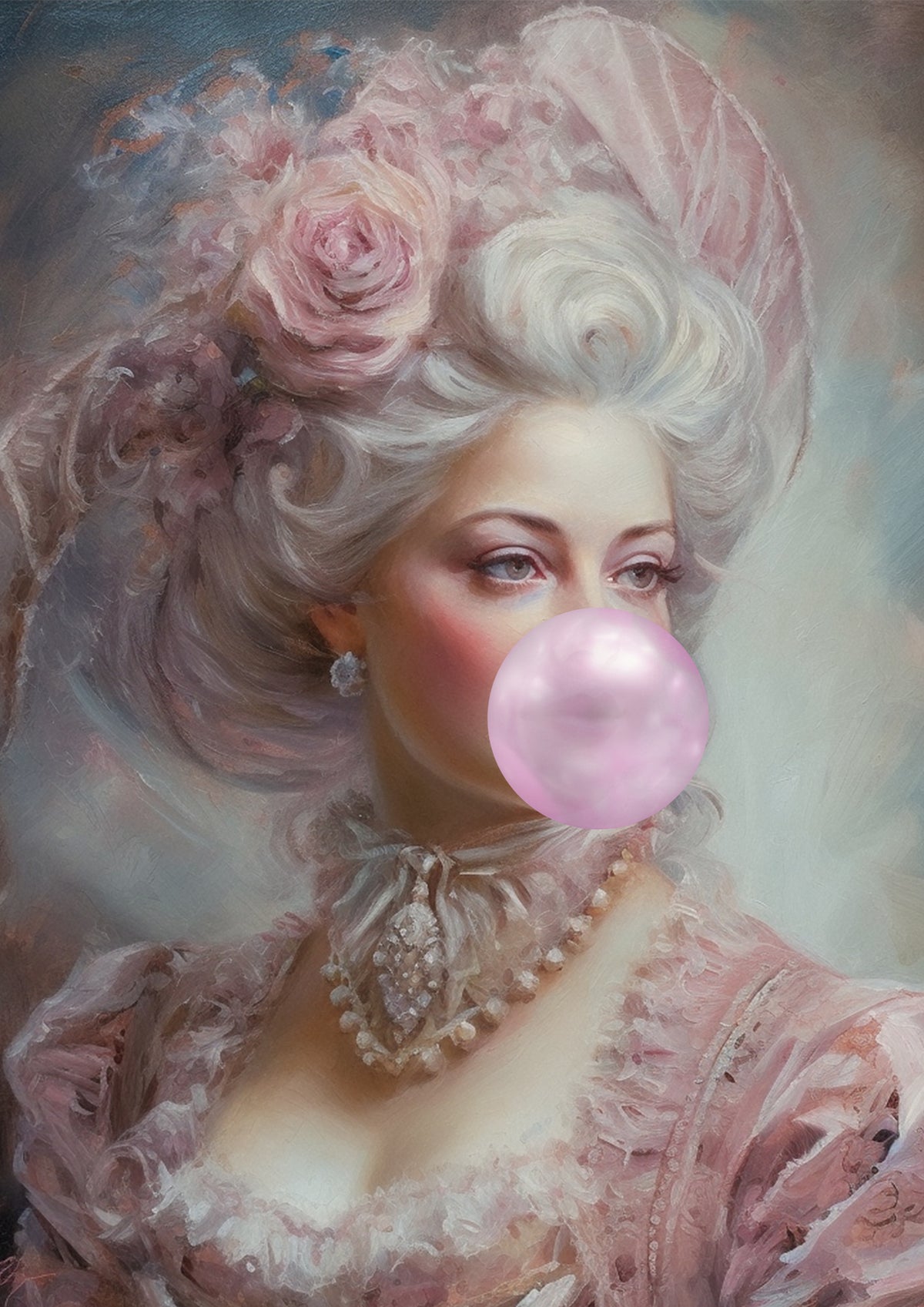 aluminium-print-pastel-marie-antoinette-bubble-gum