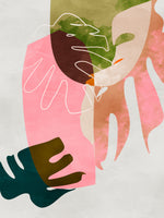 framedcanvas-print-leaves-cut-out