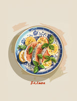 canvas-print-zesty-salmon-plate