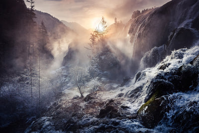 poster-print-jiuzhaigou-china