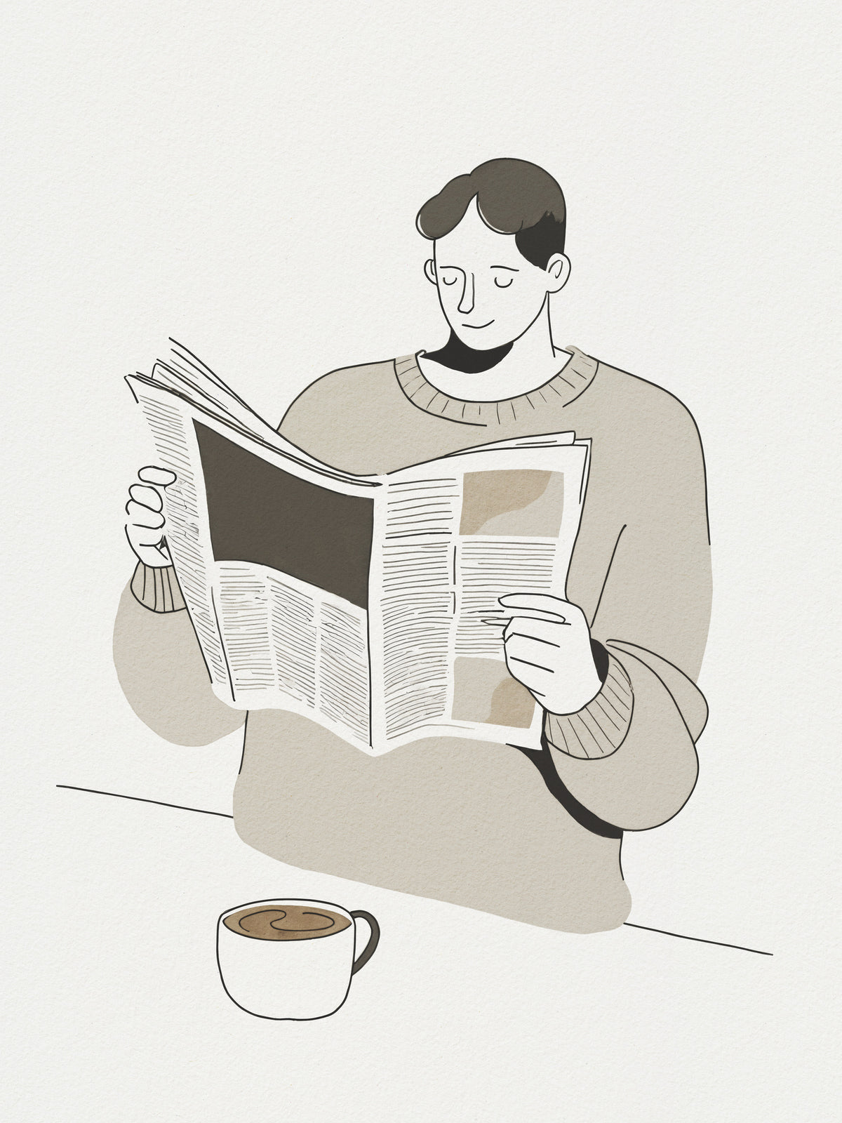 acrylic-print-reading-the-newspaper
