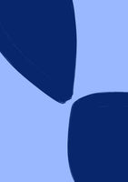 canvas-print-blue-petal-shapes