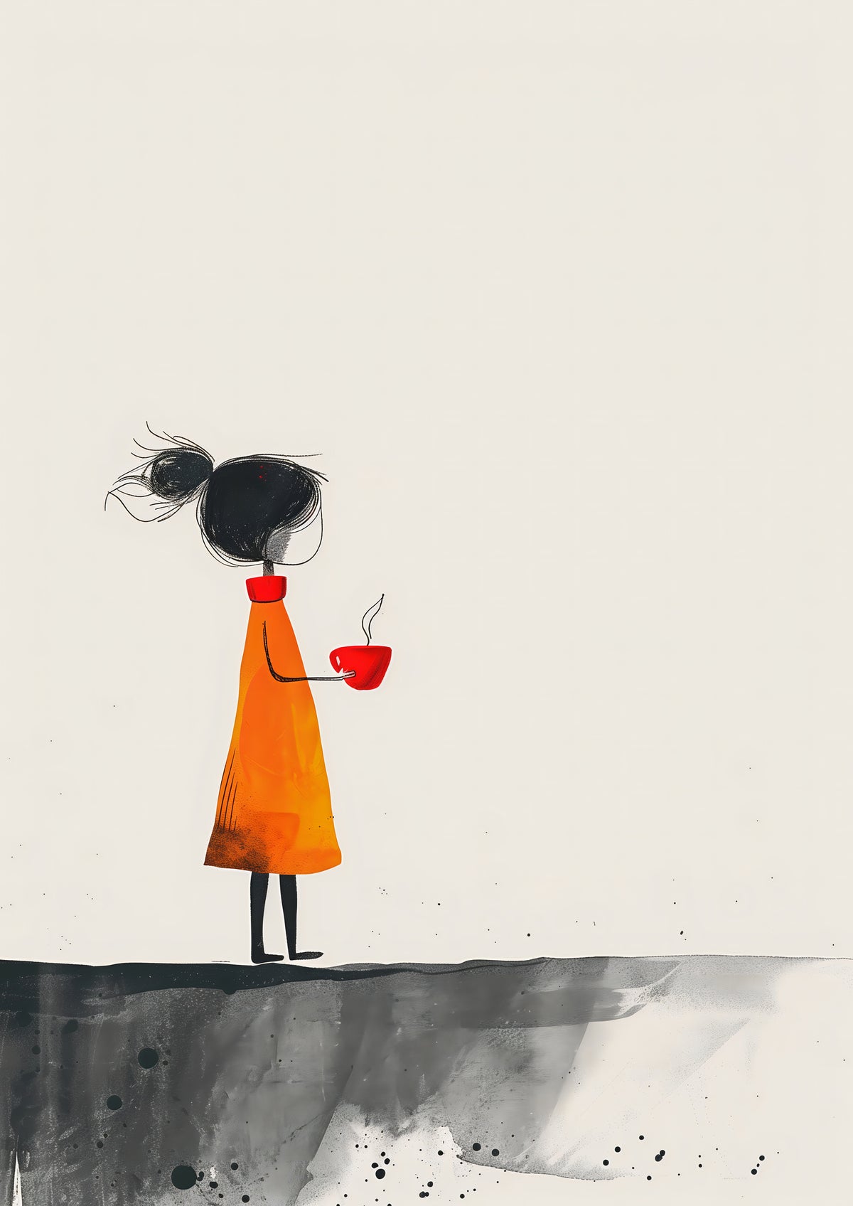 poster-print-the-girl-with-the-red-coffee-cup