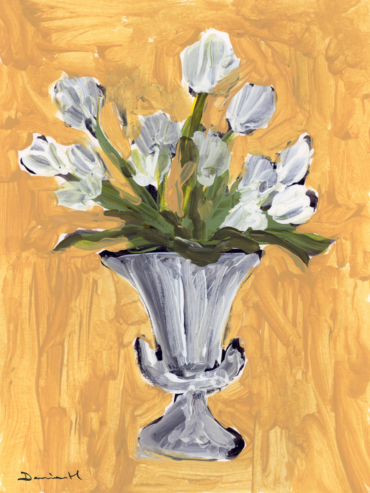 canvas-print-white-tulips