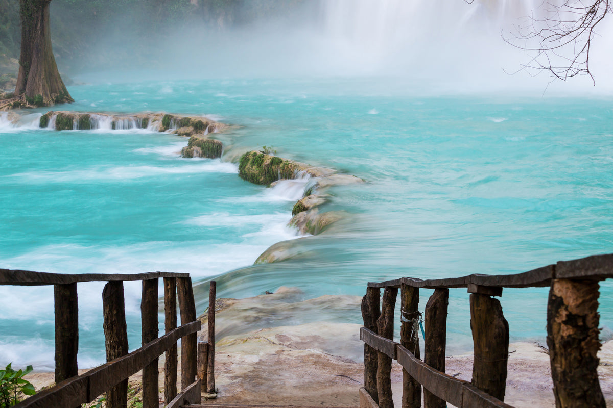 framedcanvas-print-house-at-waterfall