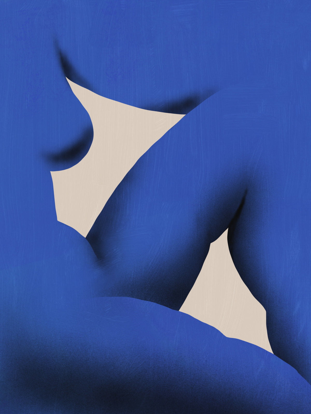 aluminium-print-minimalist-nude-in-striking-blue-tones