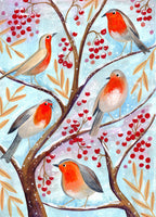 aluminium-print-winter-birds-robins-christmas-snow