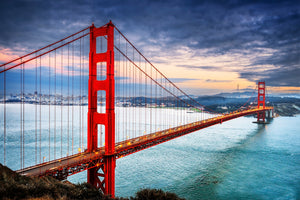 poster-print-golden-gate-at-sunset