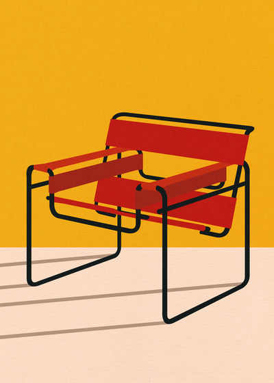 poster-print-wassily-chair-marcel-breuer
