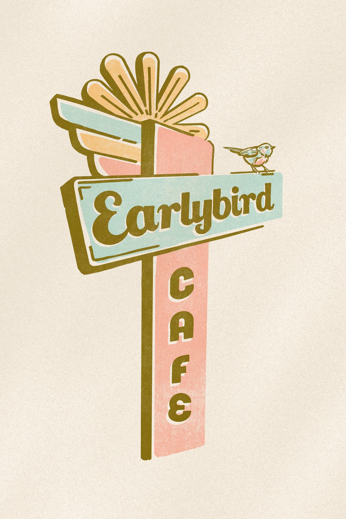 poster-print-early-bird-cafe-travel-art
