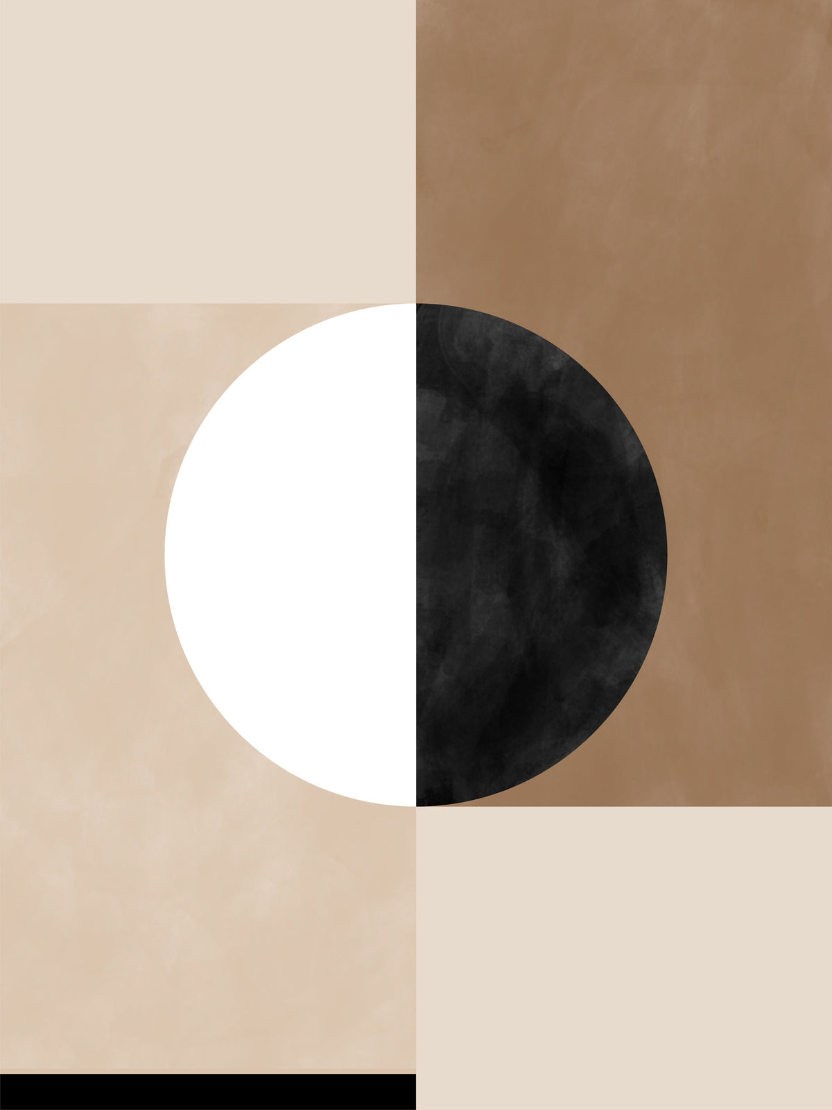 framedcanvas-print-geometric-shapes-with-a-central-circle