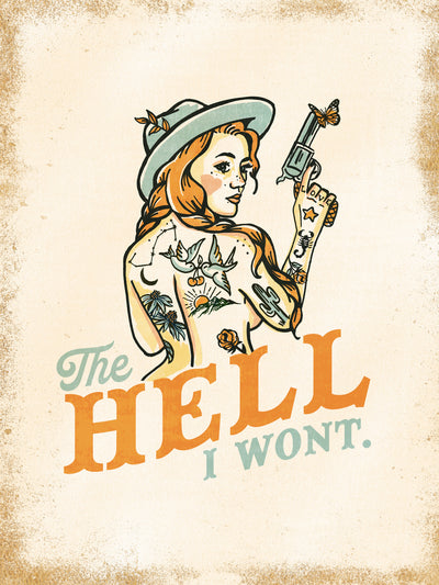 poster-print-hell-i-wont-sassy-tattoo-pinup-girl