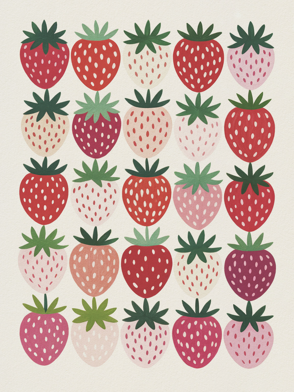 framedcanvas-print-strawberries-in-rows